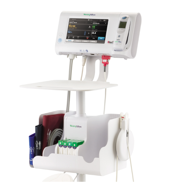 Welch Allyn Connex Spot Monitor with SureBP Non-invasive Blood Pressure, Masimo SpO2, Braun Ther 74me-b