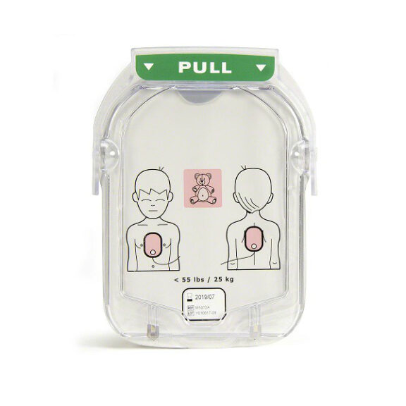 This picture displays the Philips OnSite AED Infant/Child Electrodes - M5072A.