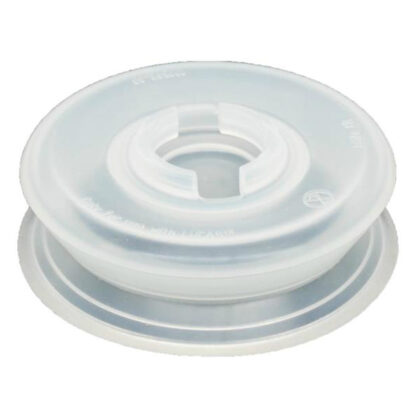 This picture displays the disposable suction cups for the Lucas 2 Chest Compression System. The part number is 11576-000046.