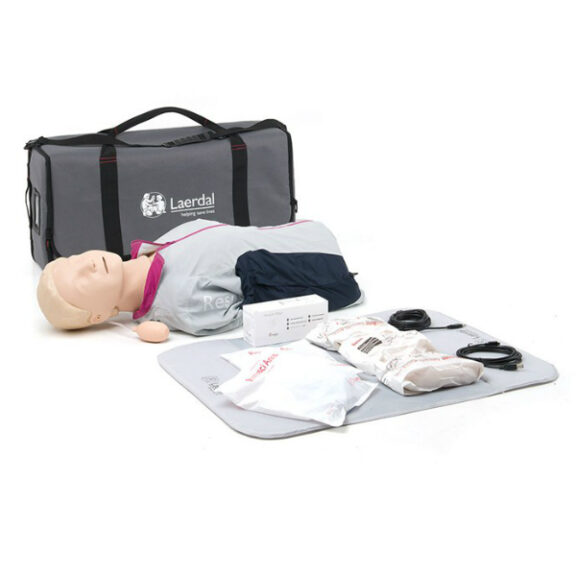 Resusci Anne QCPR Torso w/ Carry Bag, Rechargeable, 171-00160 - Laerdal