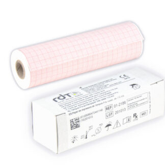 Philips – Tempus Pro Printer Paper Roll with 110mm Grid (Case of 10) – 989706000961