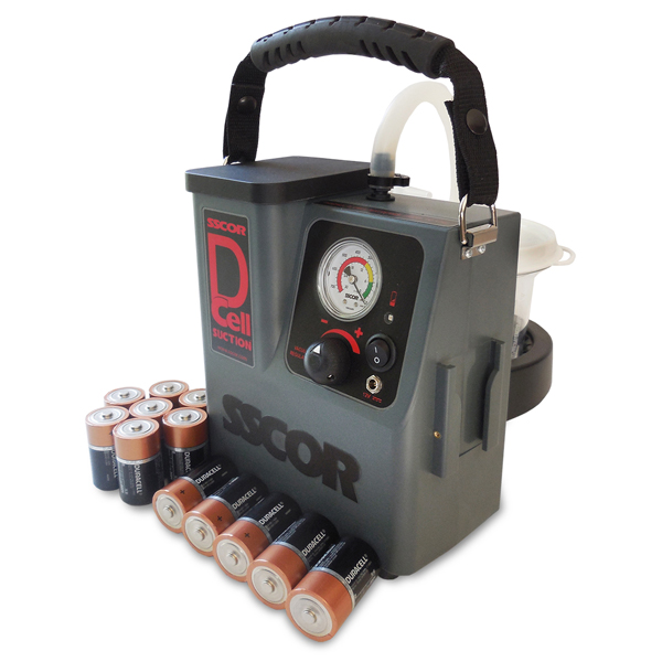 SSCOR Battery-Powered Portable Suction Unit Accessories