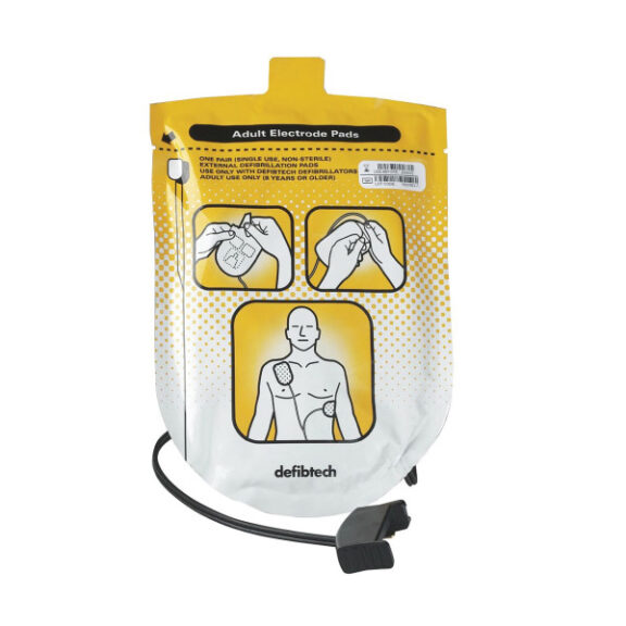 Defibtech - Adult Defibrillation Pads Package - DDP-100