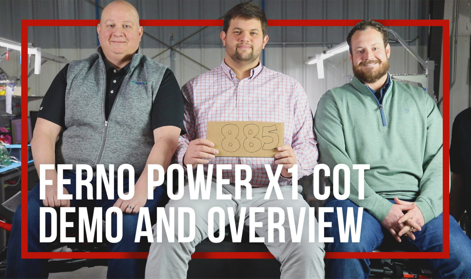 Ferno Power X1 Cot Demo and Overview MME