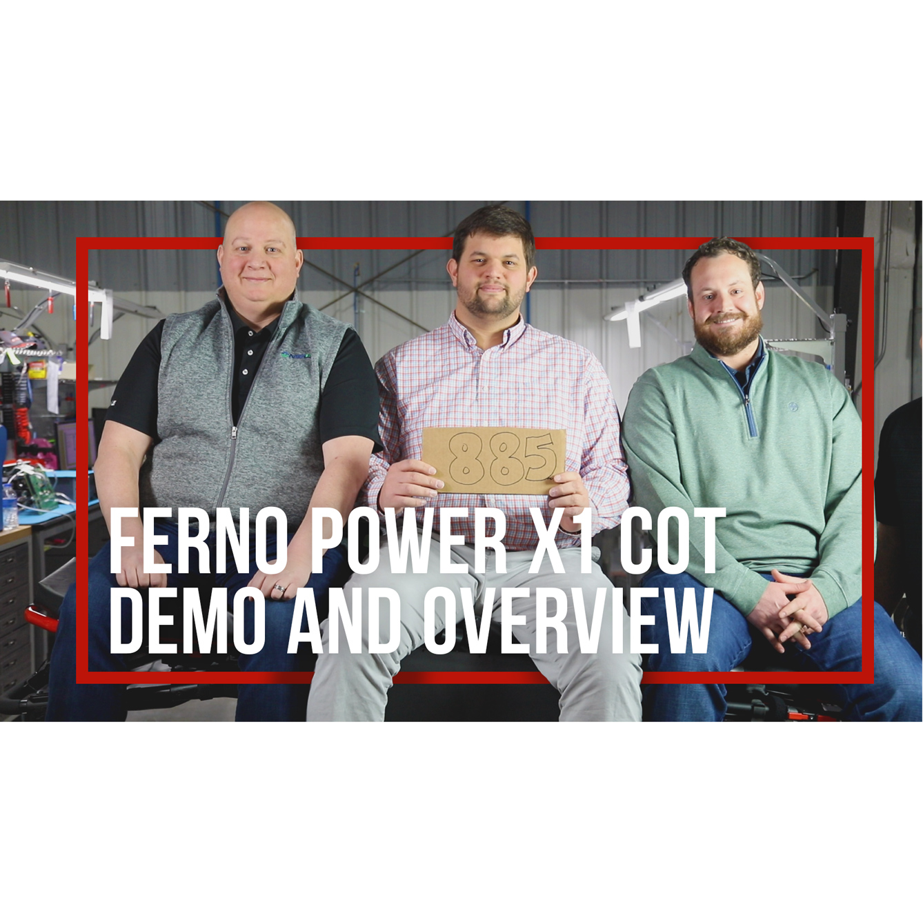 Ferno Power X1 Cot Demo and Overview MME