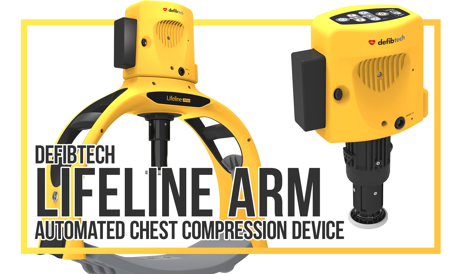 Automated Chest Compression Machines: Defibtech ARM Spotlight