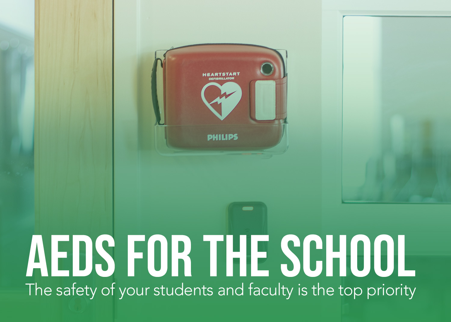 School AED header
