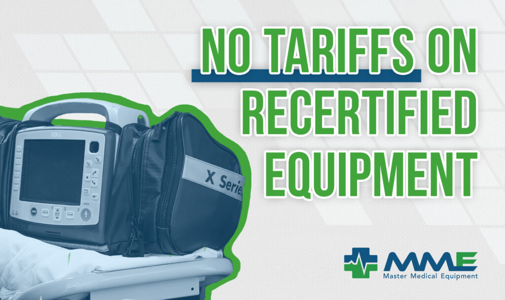 No Tariffs on Used Equipment