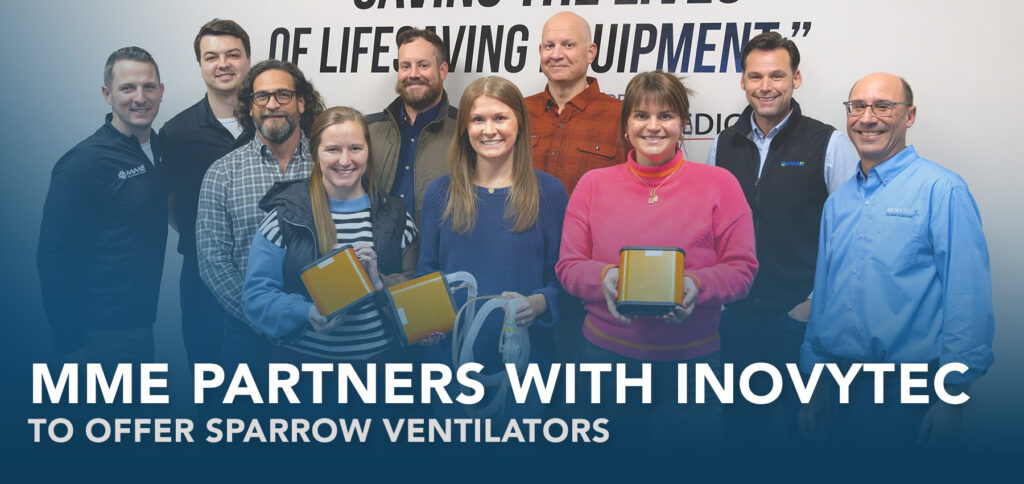MME Partners with Inovytec to Offer Sparrow Ventilators